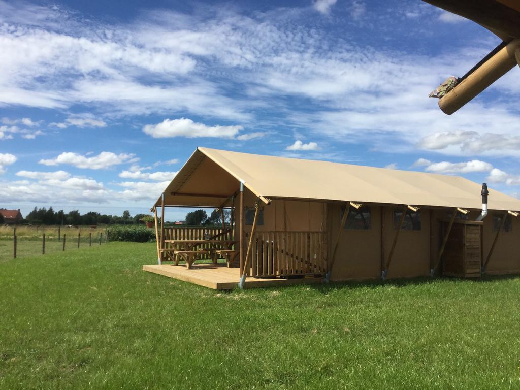 Glamping Aan De Vleterbeke Hotel Vleteren Kültér fotó